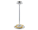 ELEGANT GOLDEN EQUESTRIAN CANDLESTICK TAPER / TEA LIGHT