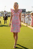 Gretchen Scott Fling Fantasy Empire Dress  Melone Turq Vintage Vines JDRFVV SS25 - Saratoga Saddlery & International Boutiques