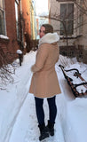 Bergen of Norway Devon Shearling Coat - PoloWorld.net
