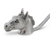 Vagabond House Pewter Horse Candle Snuffer