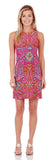 Jude Connally Beth Dress in Bollywood Paisley Fuchsia - PoloWorld.net