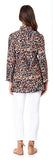 JUDE CONNALLY CHRIS TUNIC TOP IN CHEETAH BLACK - PoloWorld.net