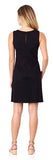 Jude Connally Naomi Ponte Dress in Black - PoloWorld.net
