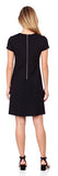 Jude Connally Marlie Ponte Dress in Black - PoloWorld.net