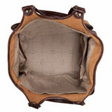 Moore & Giles Belle Picnic or Grooming Bag Nubuck Bison Chocolate - PoloWorld.net