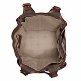 Moore & Giles Belle Picnic or Grooming Bag Nubuck Bison Chocolate - PoloWorld.net