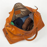 Moore & Giles Benedict Weekend Bag in Modern Saddle - PoloWorld.net